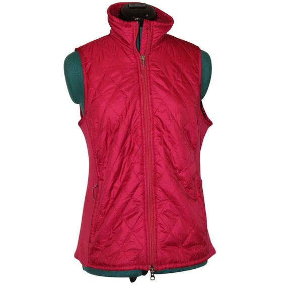 L.L.Bean Quilted Insulated Vest Red Women’s Size Small Regular - Picture 2 of 4